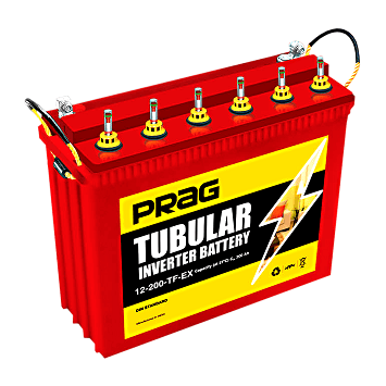 PRAG Inverter Battery 12V 200AH TF-EX Tubular Battery