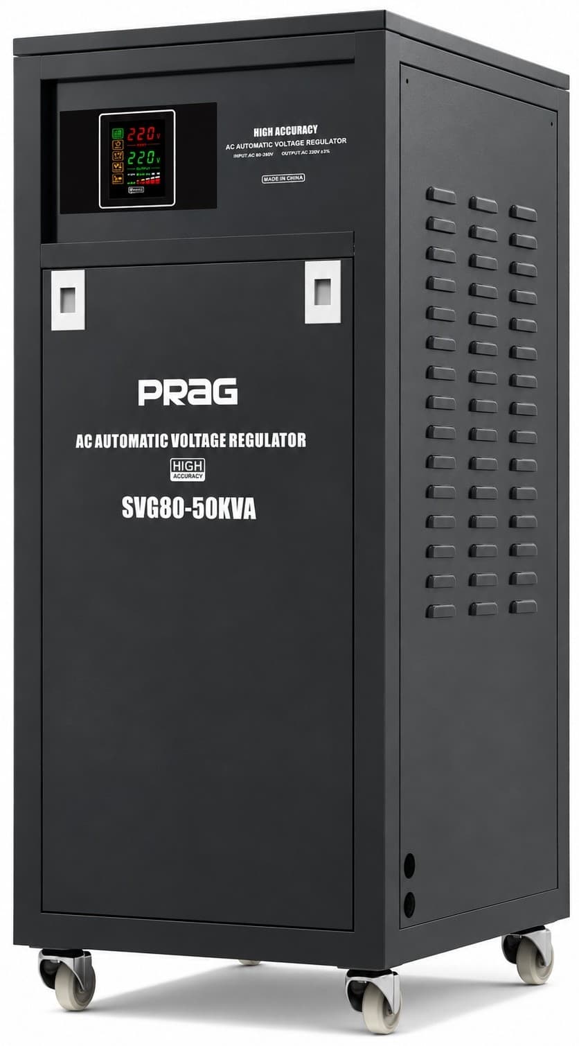 50KVA Servo Voltage Stabilizer (80-260V)
